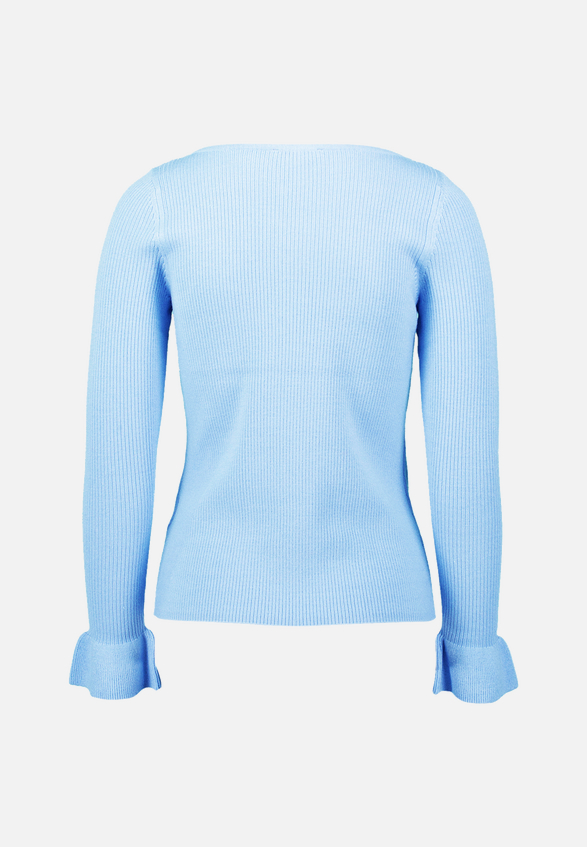 Pullover mit Volants am Ärmel / Rückseite
