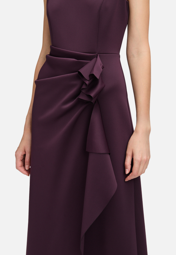 Abendkleid mit Volant / Detailbild