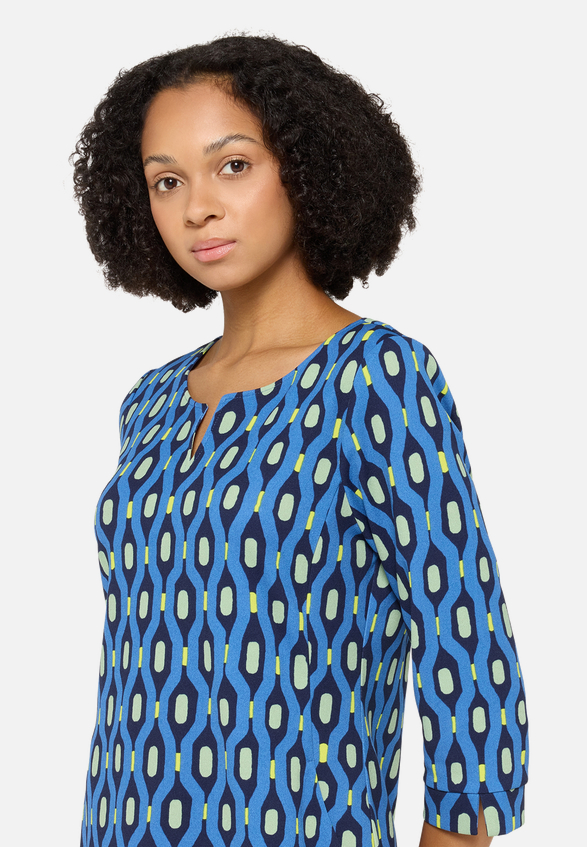 Casual-Kleid mit Muster / Detailbild