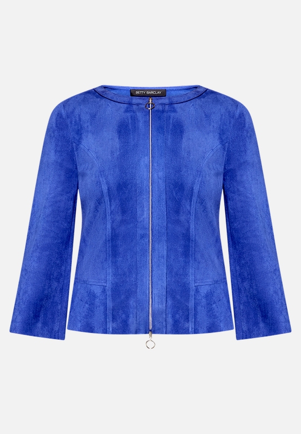 Blazer-Jacke mit Reißverschluss / Vorderseite