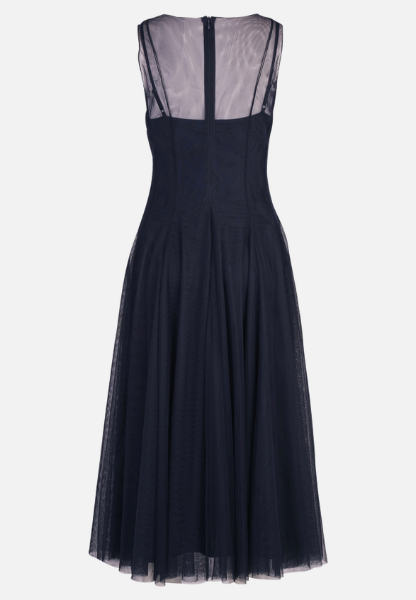 Cocktailkleid figurbetont / Rückseite
