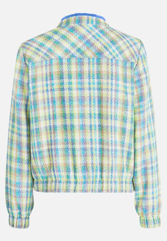 Blazer-Jacke kariert / Rückseite