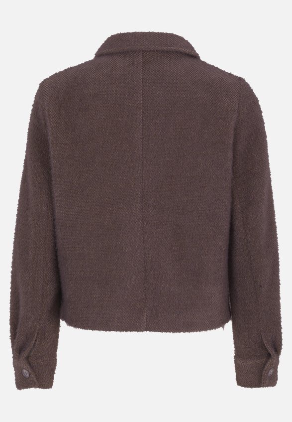 Casual-Jacke mit aufgesetzten Taschen / Rückseite