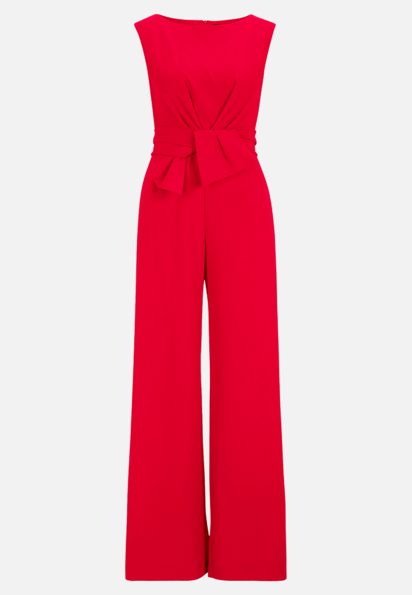 Jumpsuit mit weitem Bein / Vorderseite