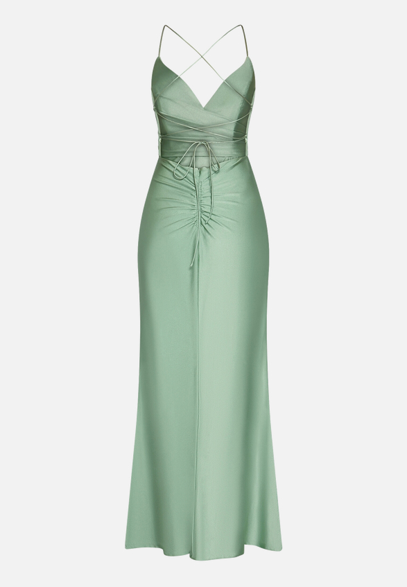 Abendkleid rückenfrei / Rückseite