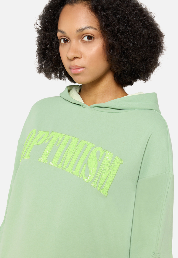 Hoodie mit Kapuze / Detailbild