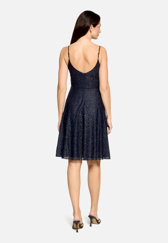Cocktailkleid knöchellang / Modellfoto Rückseite