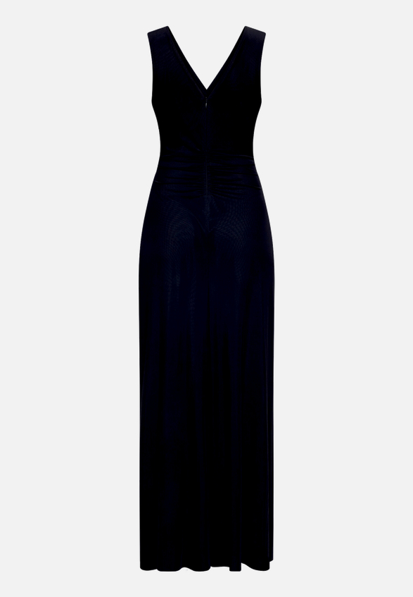 Abendkleid mit V-Ausschnitt / Rückseite
