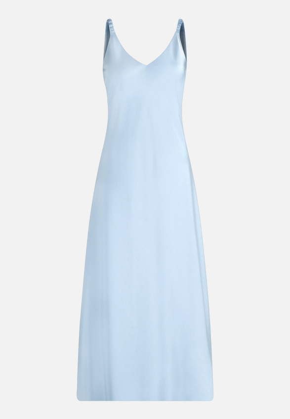 Abendkleid mit breiten Trägern / Vorderseite