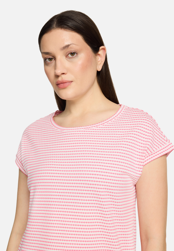 Casual-Shirt mit Gummizug / Detailbild