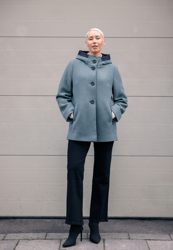 Wolljacke mit Kapuze / Imagebild