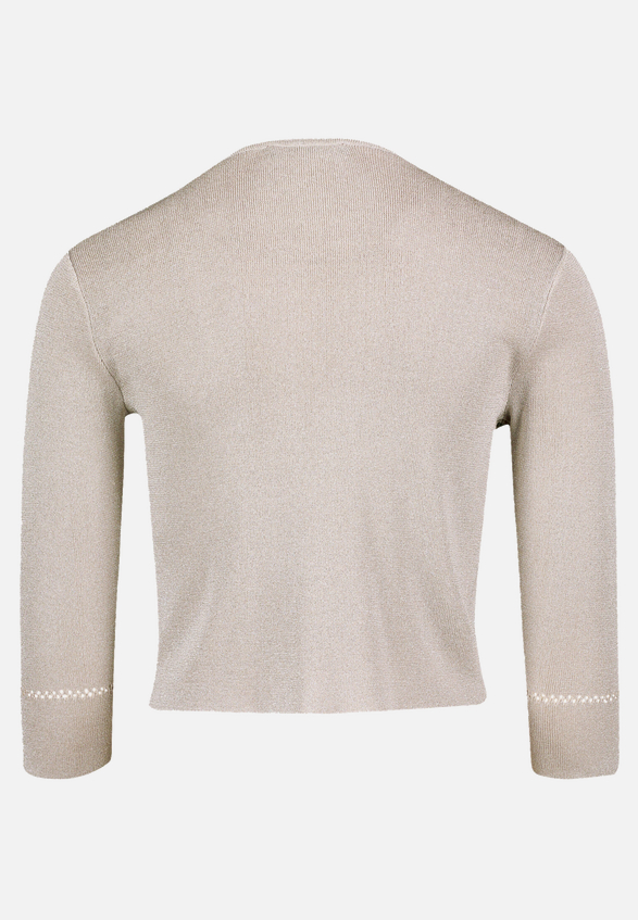 Strickbolero ohne Verschluss / Rückseite