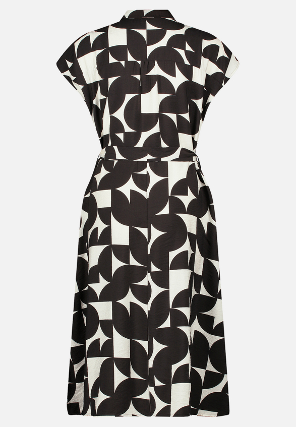 Sommerkleid mit Print / Rückseite