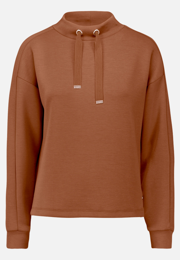 Sweatshirt mit Stehkragen / Vorderseite