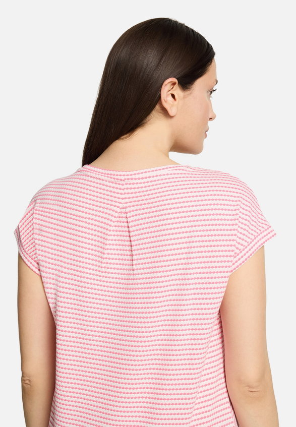 Casual-Shirt mit Gummizug / Detailbild