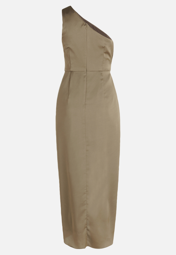 Abendkleid mit Raffung / Rückseite
