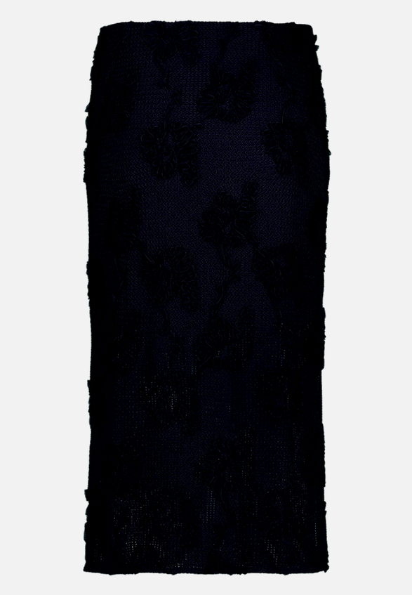 Strickrock  Midi mit Gummibund  / Rückseite
