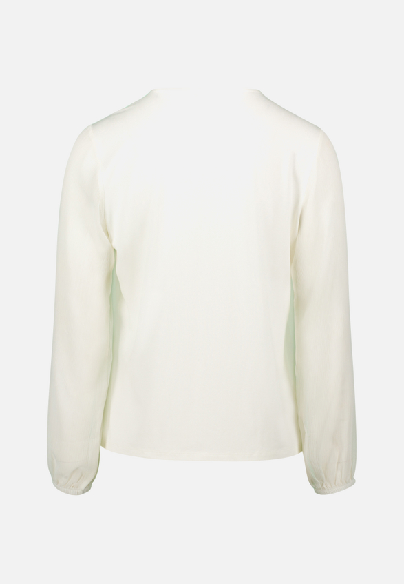 Blusenshirt mit transparenten Ärmeln / Rückseite