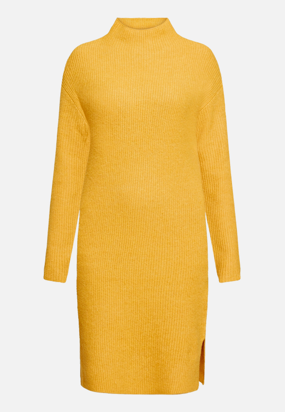 Strickkleid mit Stehkragen / Vorderseite