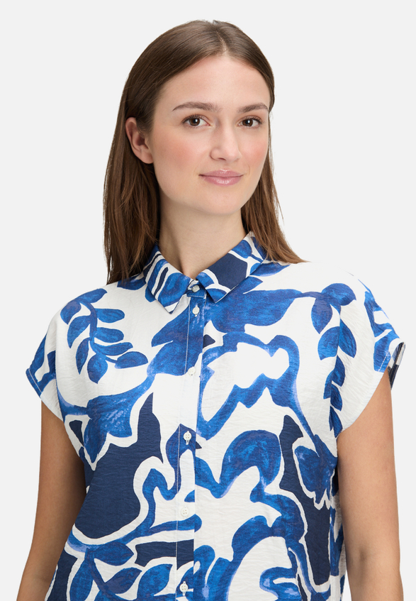 Hemdbluse mit Print / Detailbild