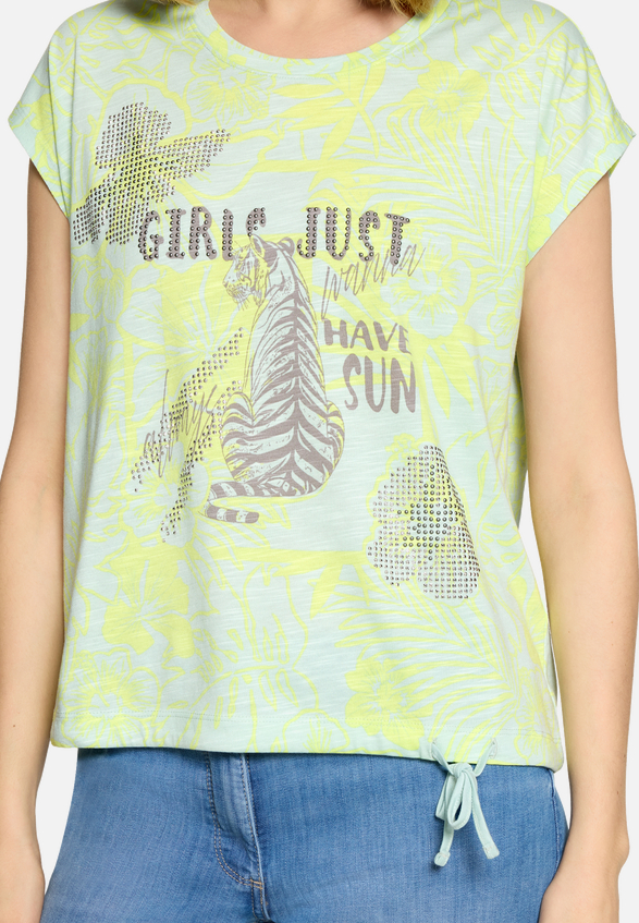 Casual-Shirt mit Tunnelzug / Detailbild