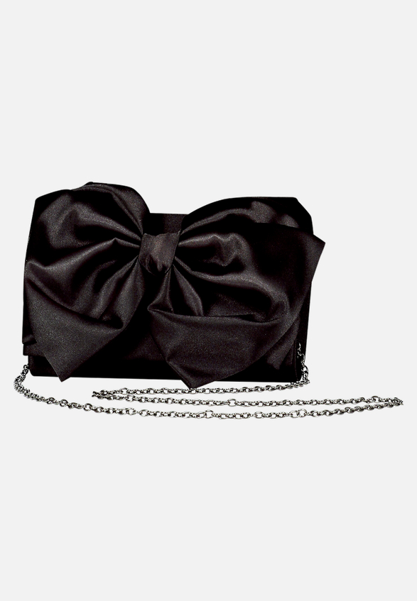 Clutch-Tasche mit Schleifenknoten / Vorderseite