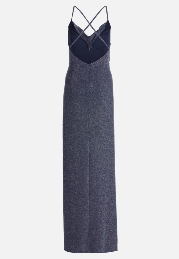 Abendkleid figurbetont / Rückseite