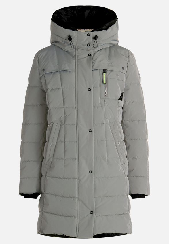 Winterjacke mit Kapuze / Vorderseite