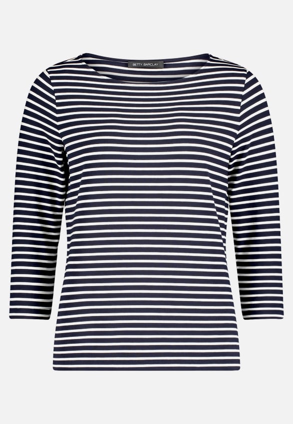 Basic Shirt mit Ringel / Vorderseite