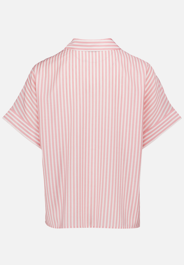 Hemdbluse gestreift 3/4 Arm / Rückseite