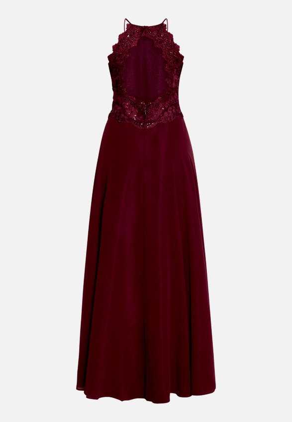 Abendkleid rückenfrei / Rückseite