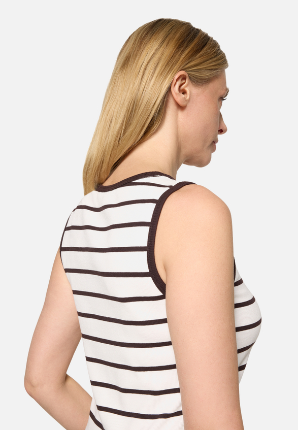 Basic-Top mit Rundhalsausschnitt / Detailbild