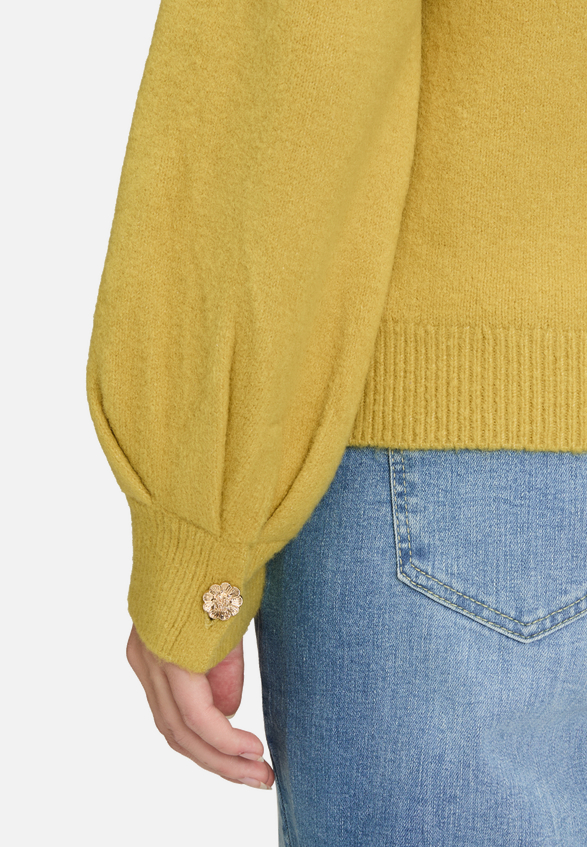 Strickpullover mit Rundhalsausschnitt / Detailbild