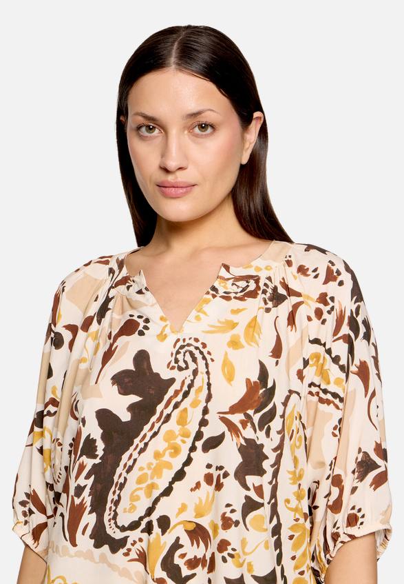 Casual-Bluse mit Raffung / Detailbild