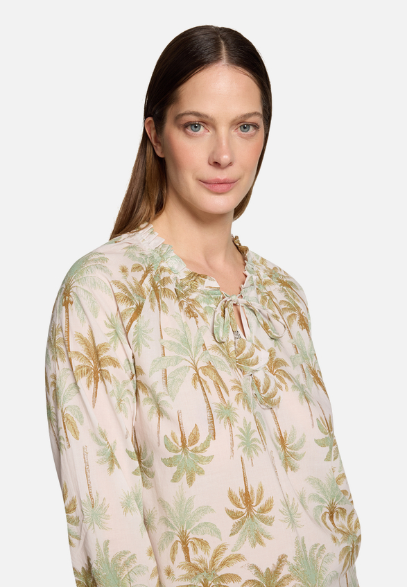 Casual-Bluse mit Raffung / Detailbild