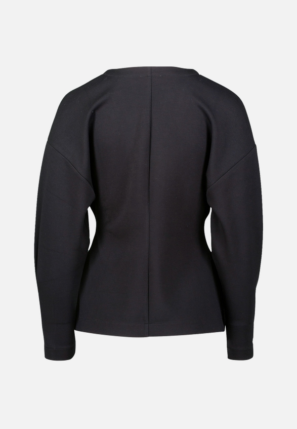 Sweatshirt mit Knopfleiste / Rückseite