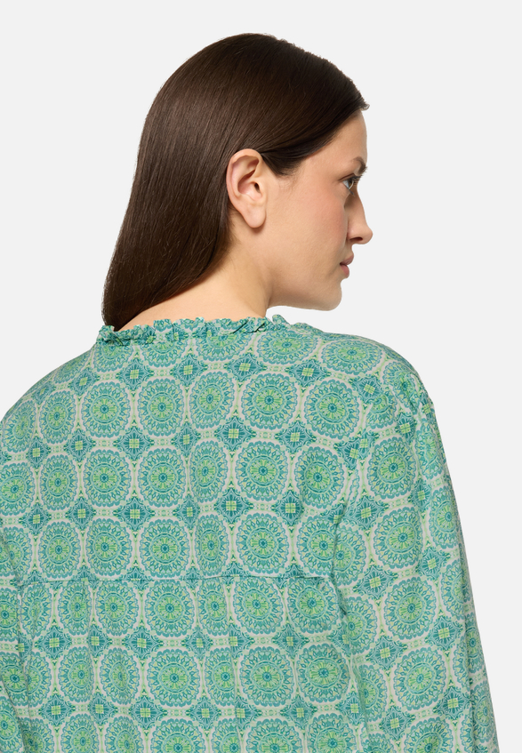 Casual-Bluse mit Raffung / Detailbild