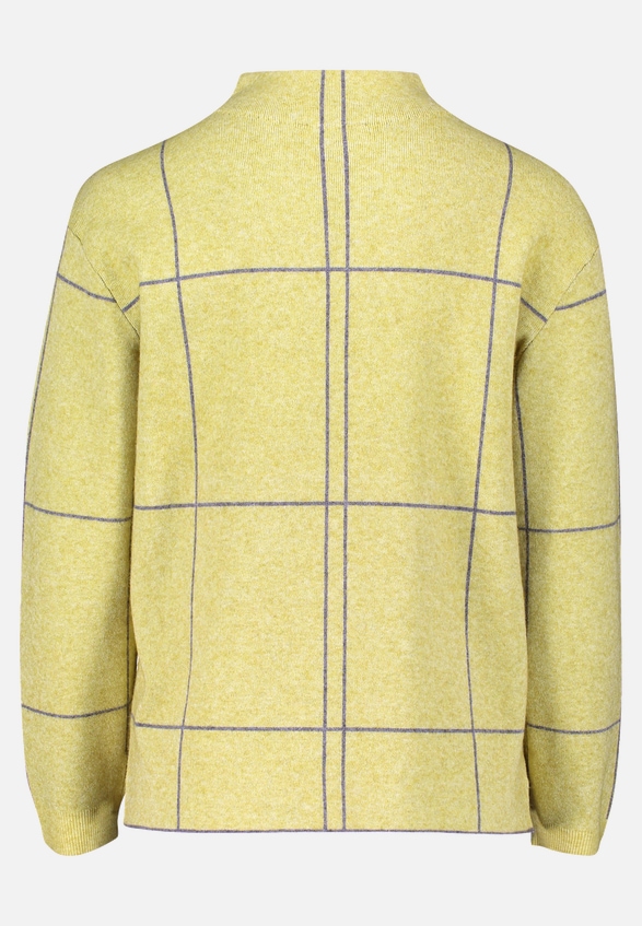 Strickpullover kariert / Rückseite