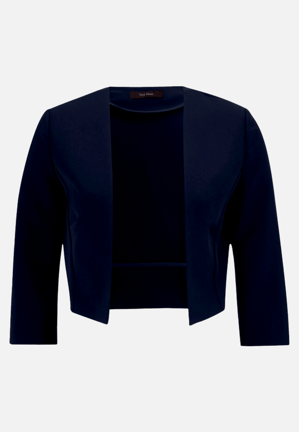 Bolero-Jacke mit Kellerfalten / Vorderseite