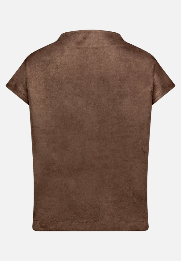 Sweatshirt mit Stehkragen / Rückseite