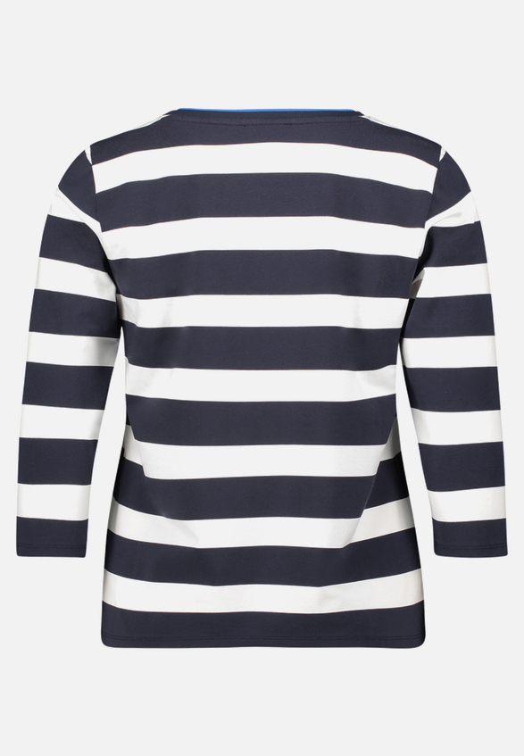 Basic Shirt mit Aufdruck / Rückseite