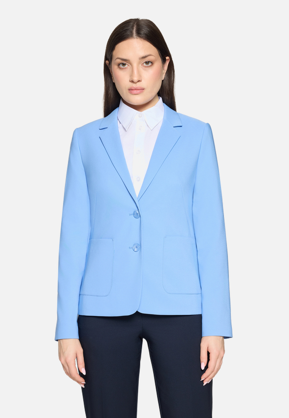 Blazer-Jacke langarm / Modellfoto Vorderseite