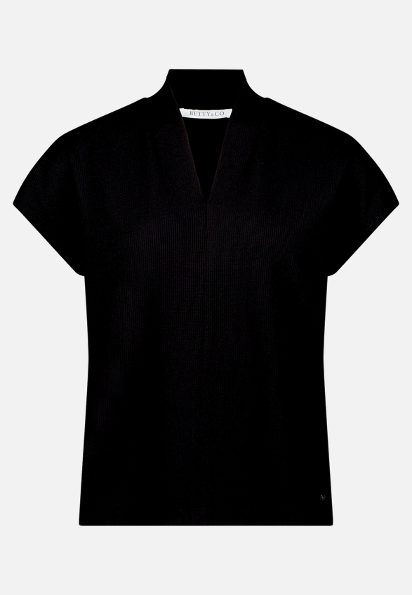 Casual-Shirt mit V-Ausschnitt / Vorderseite