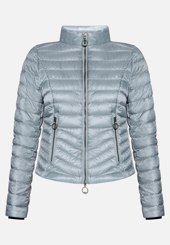 Steppjacke mit Stehkragen / Vorderseite