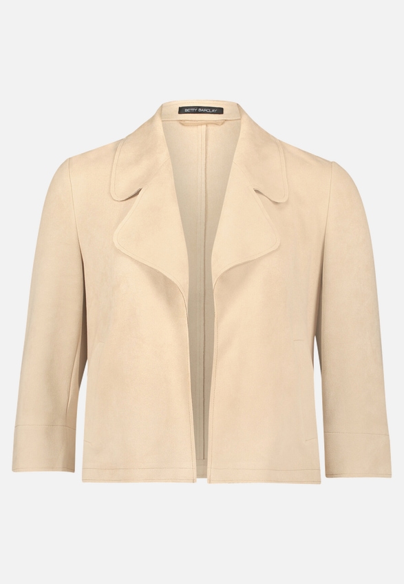 Blazer-Jacke mit Reißverschluss / Vorderseite