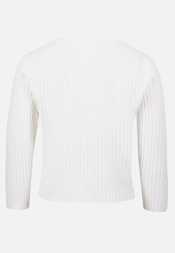 Shirtjacke mit 3/4 Arm / Rückseite