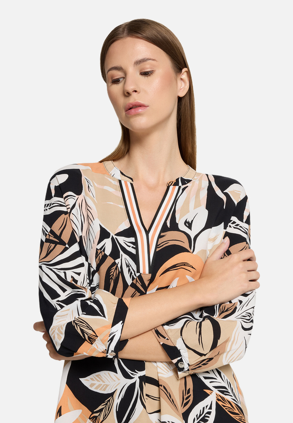 Schlupfbluse mit 3/4 Arm / Detailbild
