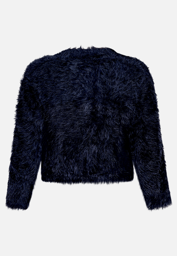 Strickbolero mit Struktur / Rückseite