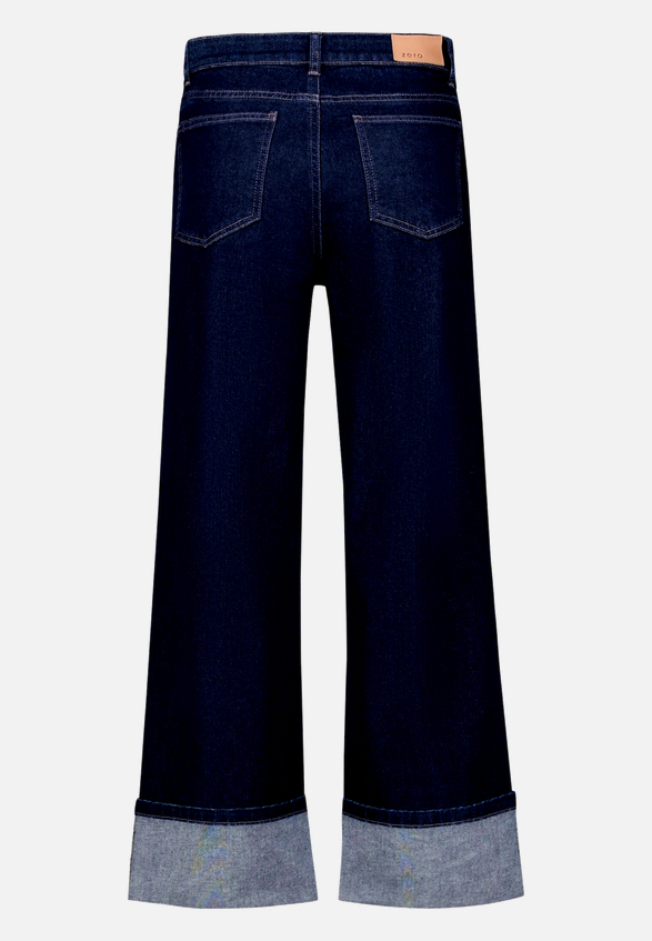 Flared Jeans  mit breitem Umschlag Style Witney 32 Inch  / Rückseite