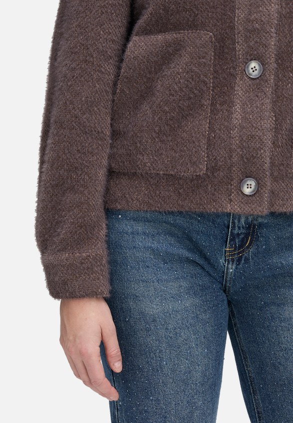 Casual-Jacke mit aufgesetzten Taschen / Detailbild